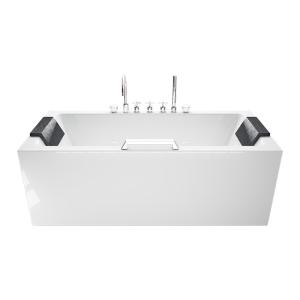 Buy cheap Smart Constant Temperature Square Acrylic Bathtub With Pillow product