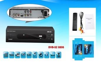 Quality DVB-S2 TV Receiver Fully DVB-S/DVB-S2/MPEG-2/MPEG-4/H.264 compliant for sale