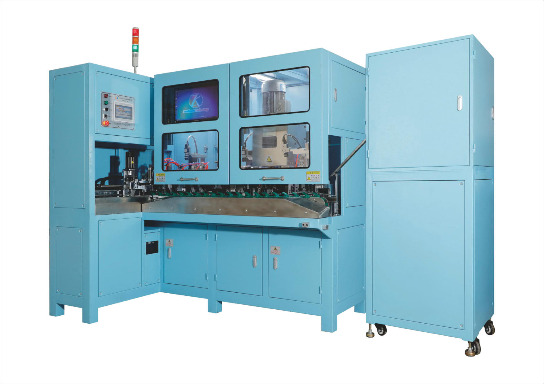 ISO9001 3 Pin Plug Crimping Assembly Machine 0.5Mpa-0.8Mpa