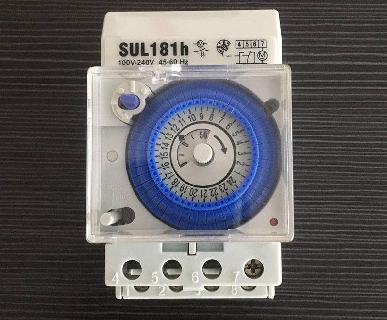 SUL181H 16A Adjustable Munal Mechanical Delay Timer Switch 12 volt dc