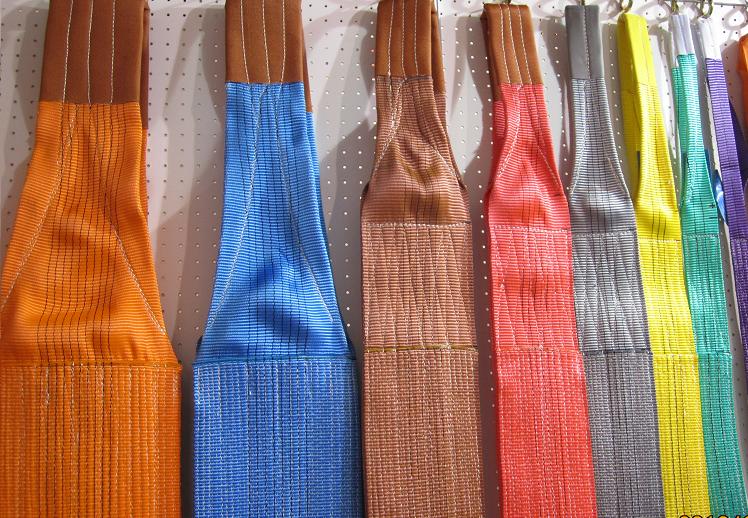 Brown Wll 6t Synthetic Webbing Sling En1492 Standard Tuv Ce Gs Approved