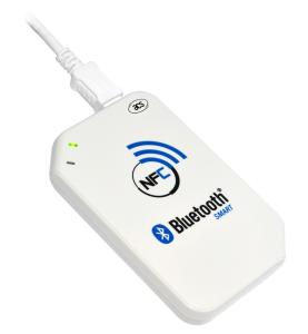 Buy cheap IOS Contactless RFID NFC Reader Writer BLE Portable ACR1255U-J1 product