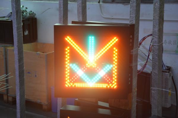Quality IP65 LED Lane Use Control Signal Sign Construction Warning Signage for sale