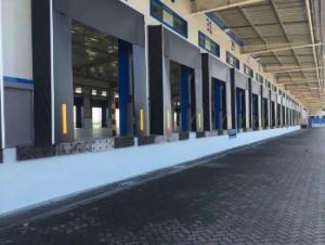 Mechanical Loading Dock Shelter European Standard Anti collision system ISO 9001