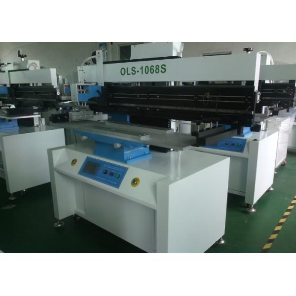 LED Tube Light PCB SMT Screen Printer , 1.2 Meter Solder Paste Stencil Printer