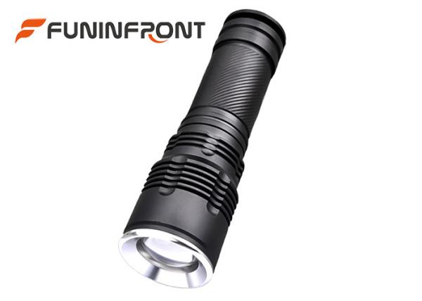Quality CREE XM-L T6 Zoom LED Flashlight Work with 18650 / 26650 Li-ion Battery or 3*aaa for sale