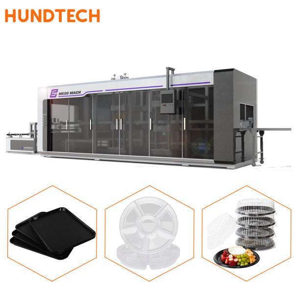 Quality Automatic Full Servo Tray Forming Machine PP PS HIPS Thermoforming for sale