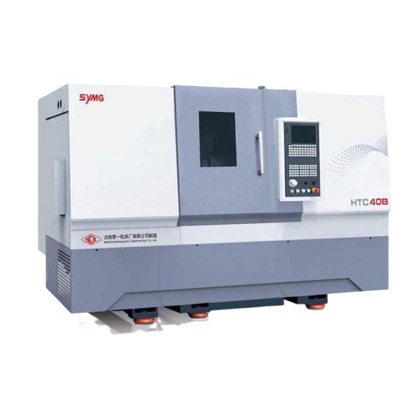 Quality SMTCL CNC Lathe HTC40 Pump Valve Industry Processing 45 Degree Slant Bed CNC Turning Lathe for sale