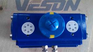 Compact Design Rack And Pinion Valve Actuator Used In Ball / Butterfly Valve