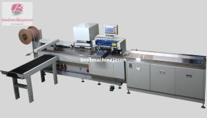 Buy cheap Automatic wire binding machine PBW580S with hole punching and auto feed conveyor product