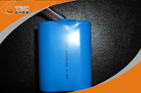 Quality IFR26650F 6400mAh 6.4V Power Tool Rechargeable Batteries with Long Life Cycle for sale