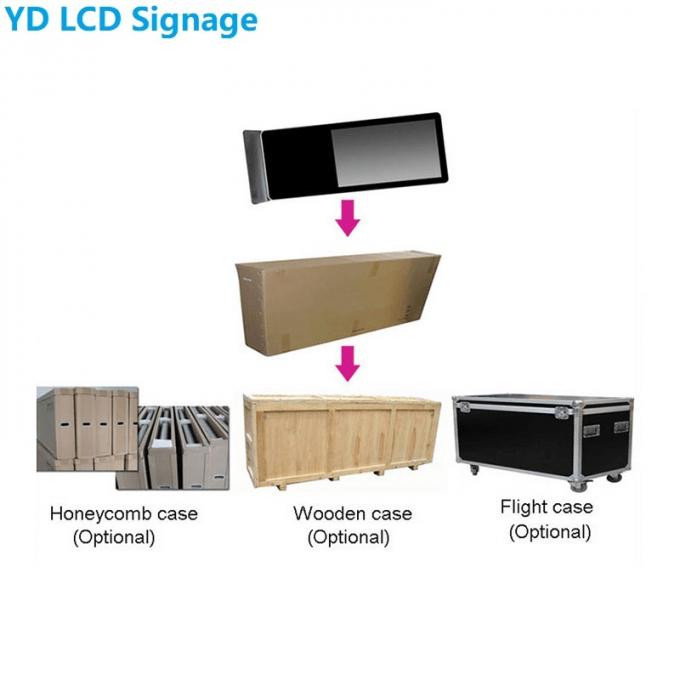 Full Color 1920*1080 49" LCD Advertising Kiosk 1