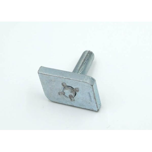 Galavanized Mild Steel Square Head Bolts with Hex Nuts and Flat Washers