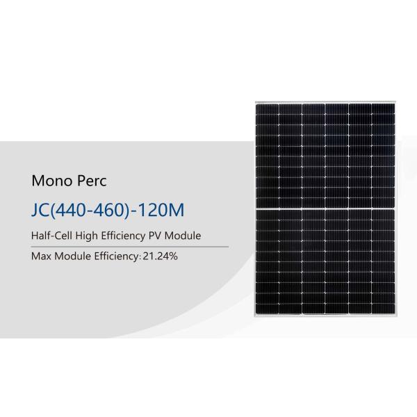 IP68 Excellent Module Efficiency Half-Cell Monocrystalline Solar Panel 440W 450W 460W