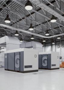 Energy-Saving Solutions for GA Series GA200 Oil-Injected Rotary  Atlas Screw Air Compressor