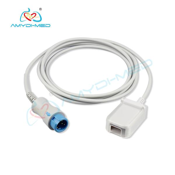Quality Reusable 7 Pin Mindray Spo2 Cable 2.4M Length TPU Material For Patient Monitor for sale