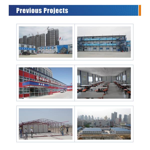 Blue White Light Steel Structure Frame Prefabricated Modular Beach House