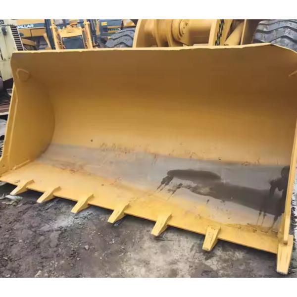 Second Hand Front Loader Cat950h Used Engineering Loader Yellow Colour Road Building