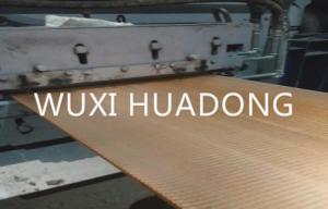Buy cheap 260×12mm Copper Strip Single Strand Continuous Casting Machine with Melting Furnace product