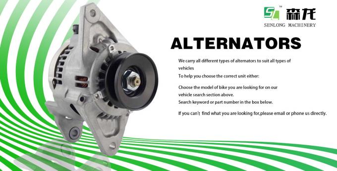 2Z0 903 015 24V 80A 9PK 0 124 555 001 12387N Excavator Alternator 5