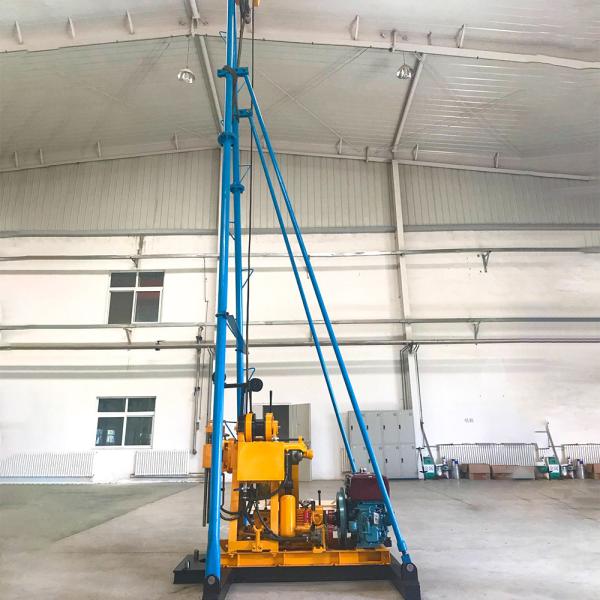Quality 100m Spindle Type portable Core Drilling Rig for exploration, SPT, taking sample, small water well for sale