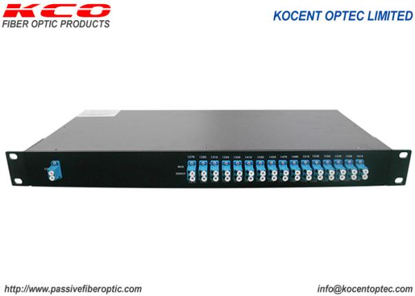 Quality FWDM CCWDM Wavelength Division Multiplexer DWDM 16CH 18CH for sale