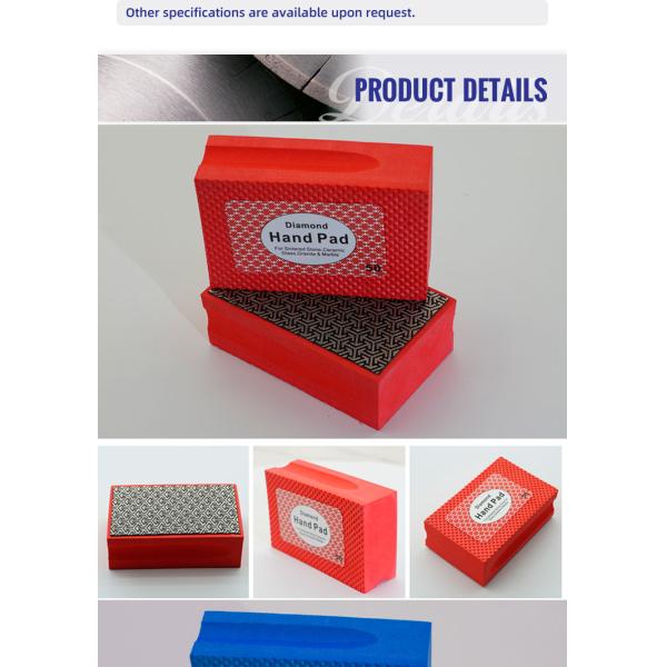 Eco-friendly Diamond Grinding Tools for Hand Polishing Stone and Porcelain Surfaces
