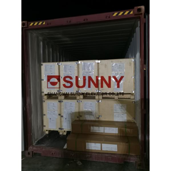 JJ 600mm-1200mm Two Panels Center Opening Landing Door Type Of Elevator