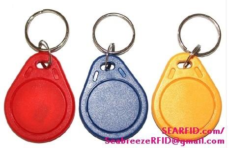 Quality EM4102 Chip RFID Access Control Keychain, 125KHz Fobs, ID & IC Identification Key ring, RFID Entrance Guard Key chain for sale