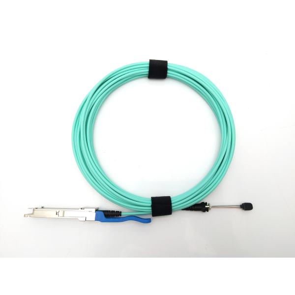 12.3 GHz OM3 QSFP+ To QSFP+ AOC Active Optical Cable