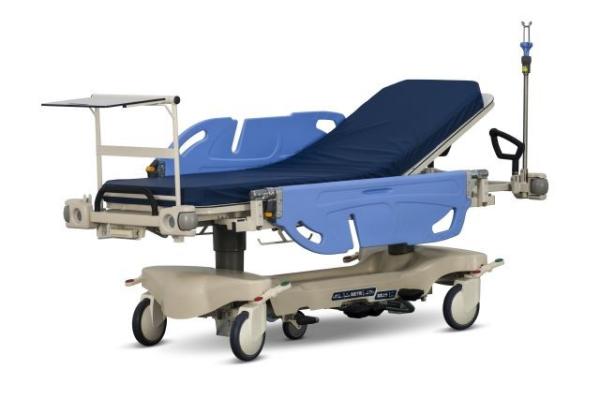 Quality Width 620mm Emergency Stretcher Trolley Patient Transfer Cart Multi - Functional Emergency Medical Trolley for sale