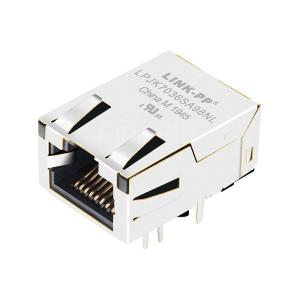 LPJK7036SA98NL 1000 Base-T Low-Profile RJ45 Mag Jack Tab Up Orange&Green/Yellow LED