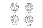 Surface Set Diamond Core Bits , Diamond Cutting Drill Bits With Hard Matrix