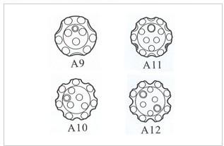 Surface Set Diamond Core Bits , Diamond Cutting Drill Bits With Hard Matrix