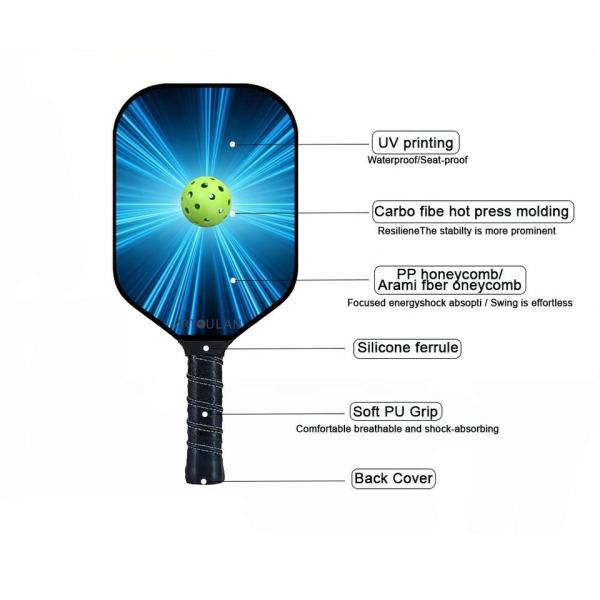 Aramid Fiber Portable Pickleball Net OEM Pickleball Paddles And Net