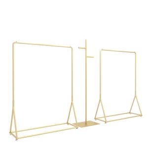 OEM Clothes Display Hanger Stand Shinny Brushed Electroplated Polished Surface