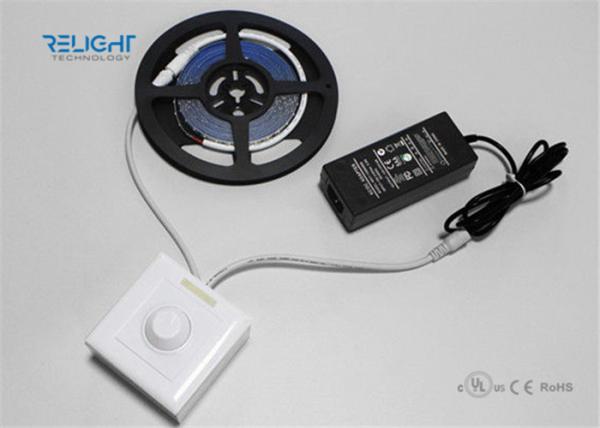 Quality SMD 5050 RGB Waterproof LED Strip Lights with Controller and Driver 14.4W Power for sale