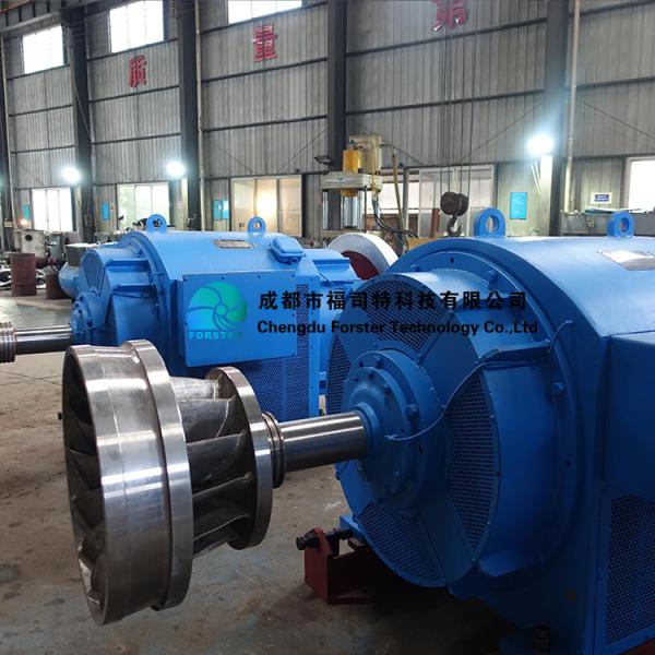 Automatic Unattended Stainless Steel 2500kw Francis Turbine Generator