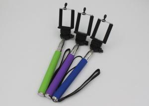 Buy cheap Folding Bluetooth Mobile Phone Monopod Selfie Stick Green / Purple / Blue product