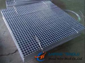 China Press-locked Steel Grating, Smooth and Serrated Surface, Integral Structure on sale