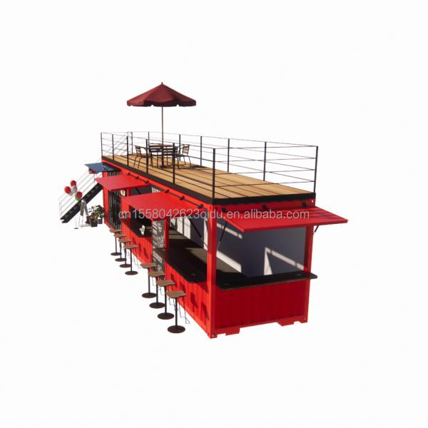 Shop 20ft 40ft Container Store Expansion Booth Design Your Own Outdoor Coffee Shop with Aluminum Alloy Windows
