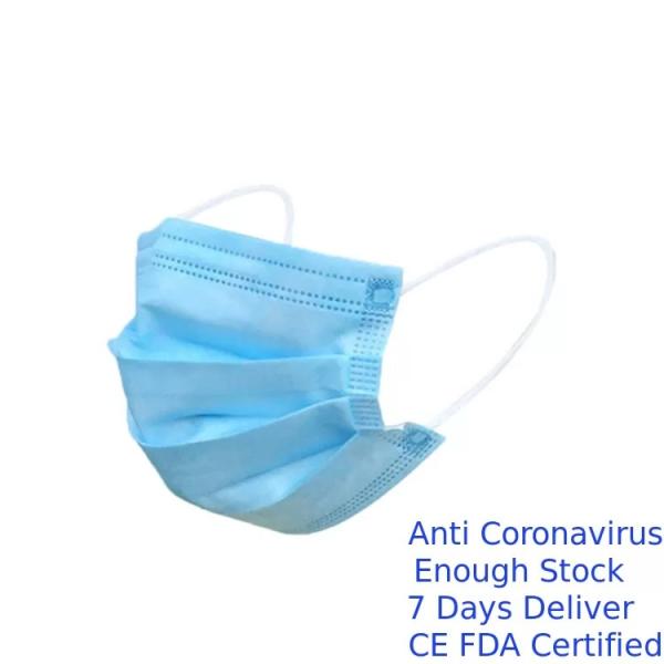 Quality High Breathability Disposable Face Mask With Splash Repellant Barrier for sale