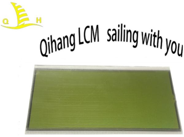 Quality 5.0V Zebra Connector Reflective STN HTN FSTN 7 Segment LCD Display Panel for sale