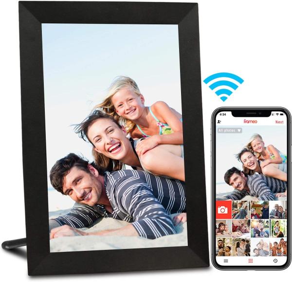 Quality 10 Inch Touch Screen Digital Picture Frame Signage For RM/RMVB/AVI/MPG/MPEG Format for sale