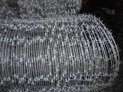 Quality Corrosion Resistant Galvanized Steel Barbed Wire Hot Dip Single Strand for sale