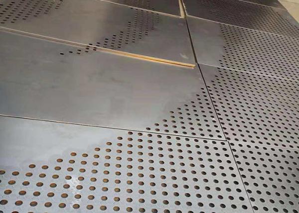 Quality 1m Long Perforated Aluminum Sheet With 10mm Hole for sale