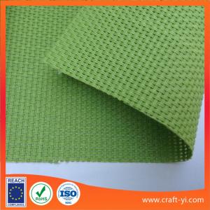 Green Color Textilene Mesh Fabric 2x2 Weave Mesh Fabrics For Outdoor Chair