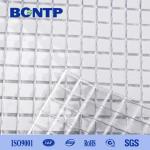 PVC Transparent Mesh Fabric Flame Retardant Tarpaulin Roll, 0.9-3.2m Width