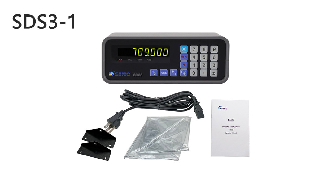 TTL Square Wave Single Axis Digital Readout Scale Opitical For Milling