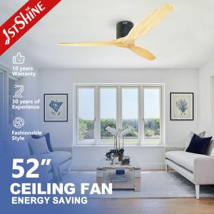 Flush Mount Decorative Ceiling Fan With DC Motor Inverter 5 Speed